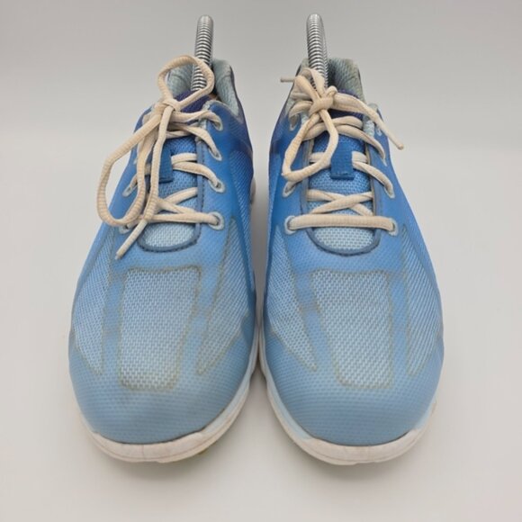 FootJoy Women's Golf Shoes Blue Mesh Lace-Up — Size 8.5 M - Picture 6 of 14